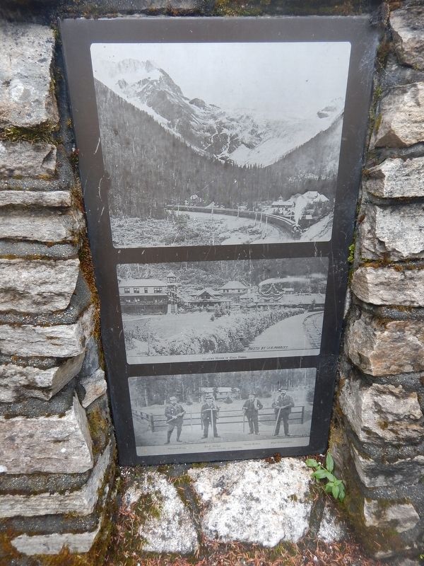 Glacier House Marker (photos) image. Click for full size.