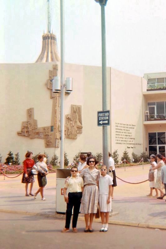 The Vatican Pavilion, 1964 image. Click for full size.