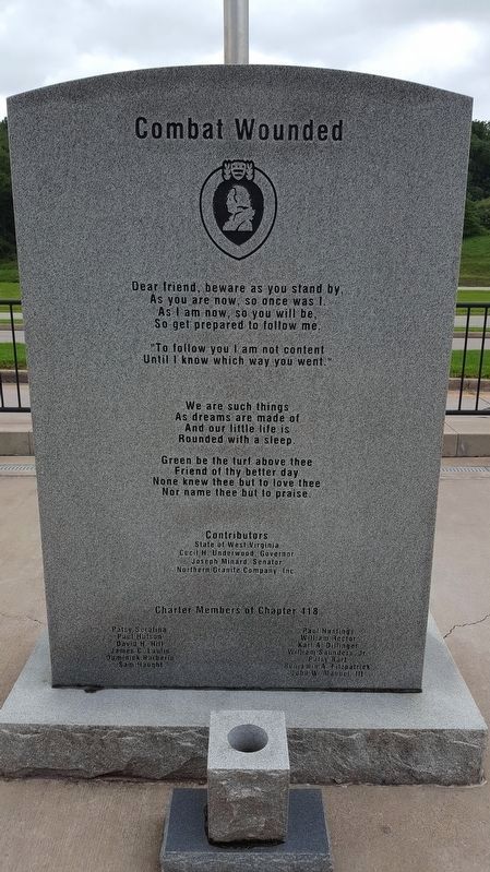 Combat Wounded Monument image. Click for full size.