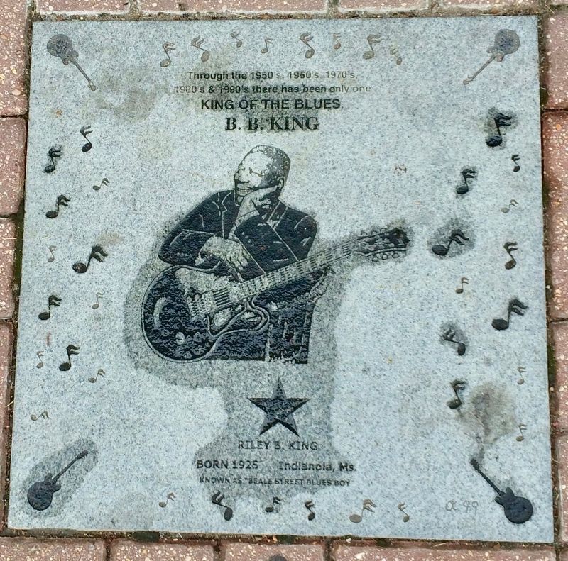 B. B. King Marker image. Click for full size.