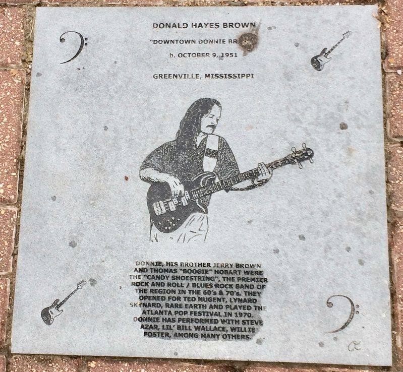 Donald Hayes Brown Marker image. Click for full size.