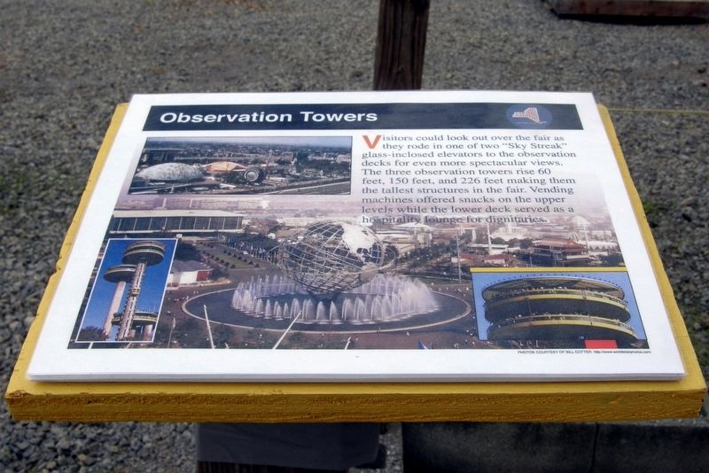Observation Towers Marker image. Click for full size.
