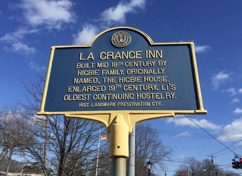 La Grange Inn Marker image. Click for full size.