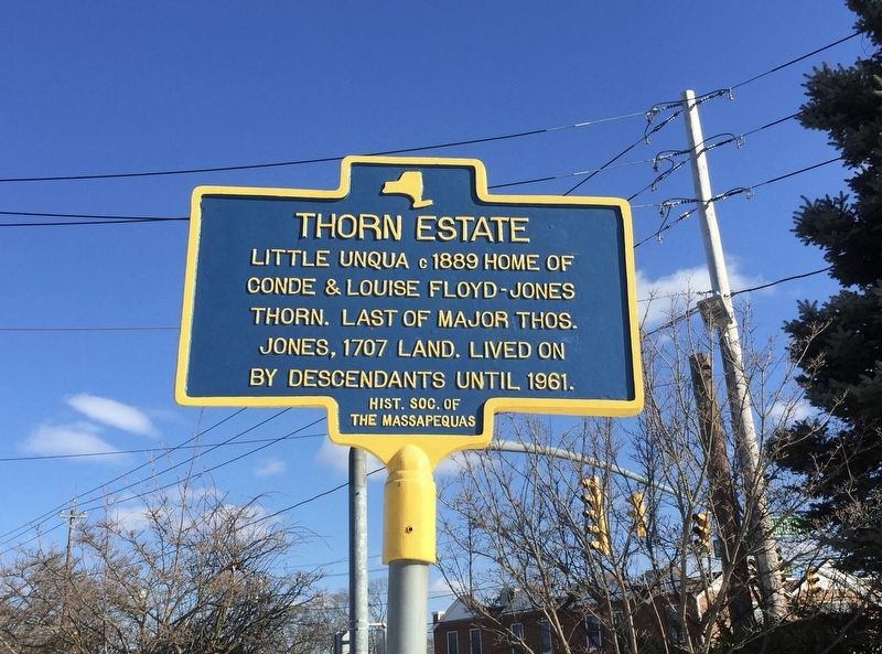 Thorn Estate Marker image. Click for full size.