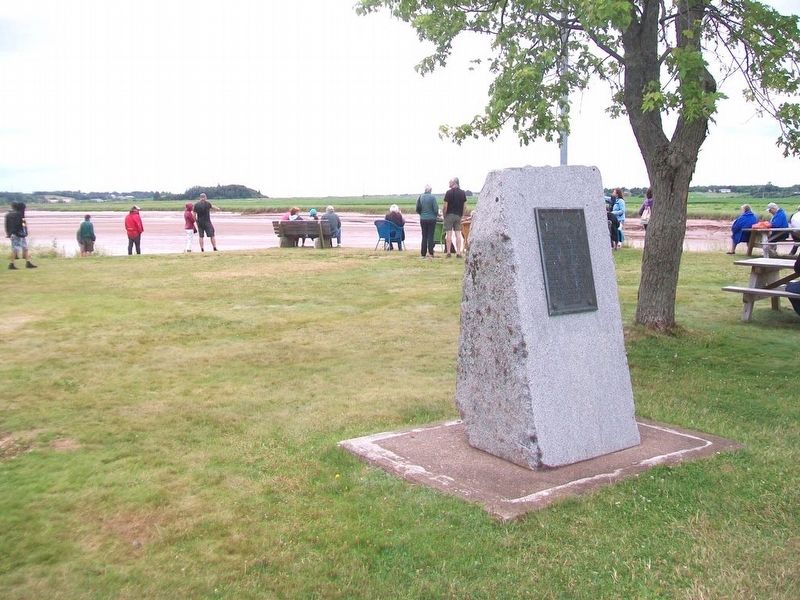 First Landing Marker image. Click for full size.