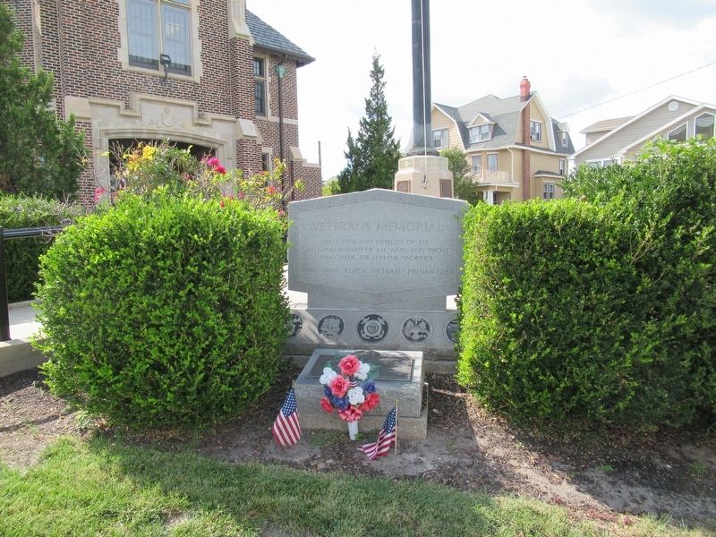 Ventnor City Veterans Memorial image. Click for full size.