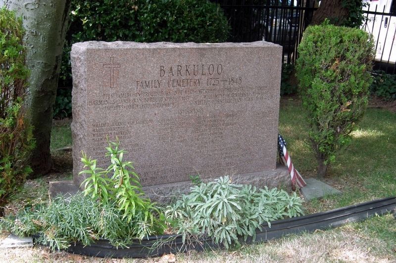 The Barkaloo family interments. Click for full size. The Barkaloo family interments image. Click for full size.