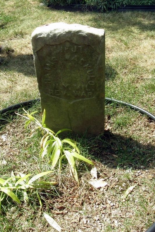 Revolutionary War Cemetery Marker. Click for full size. Revolutionary War Cemetery Marker image. Click for full size.