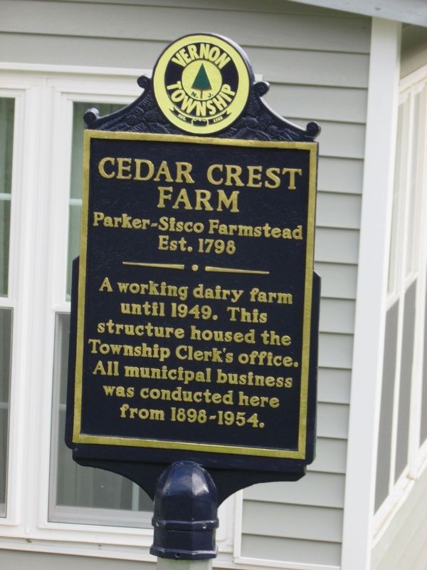 Cedar Crest Farm Marker image. Click for full size.