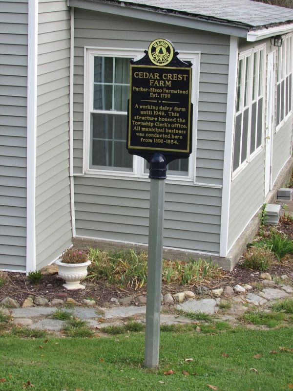 Cedar Crest Farm Marker. Click for full size. Cedar Crest Farm Marker image. Click for full size.