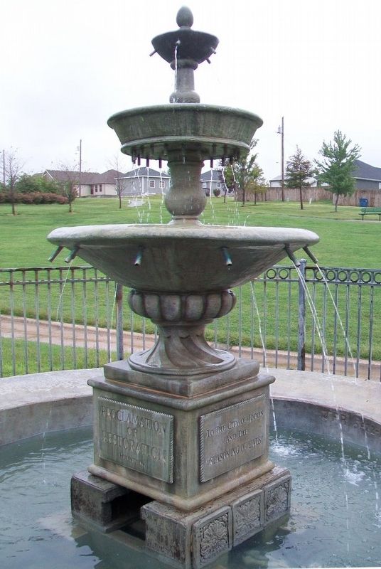 Proclamation of Restoration Fountain image. Click for full size.