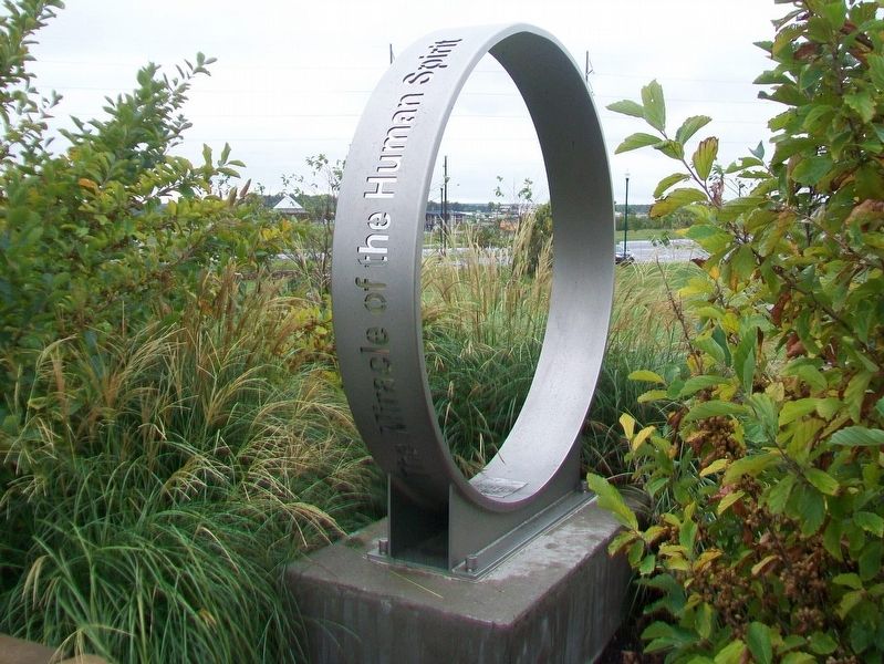 The Miracle of the Human Spirit - Joplin 2011 Monument image, Touch for more information