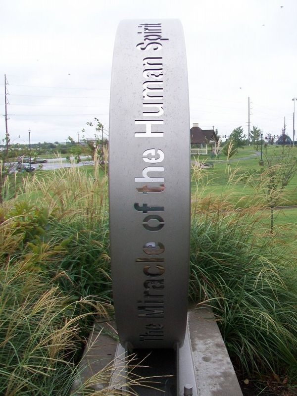 The Miracle of the Human Spirit - Joplin 2011 Monument image. Click for full size.