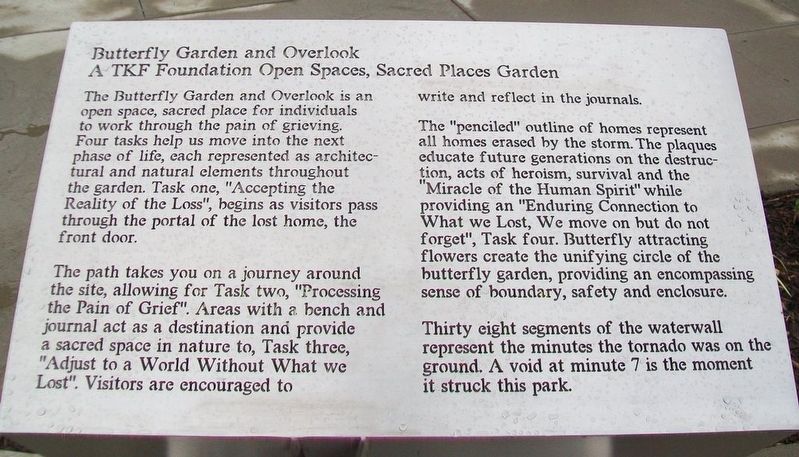 Butterfly Garden and Overlook Marker image. Click for full size.