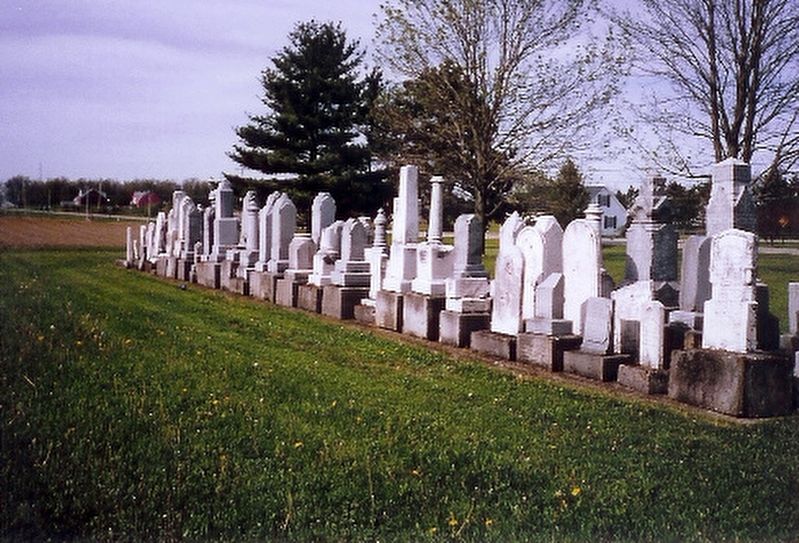 The Site of the St. Jacob Lutheran Church and Cemetery Marker image. Click for full size.