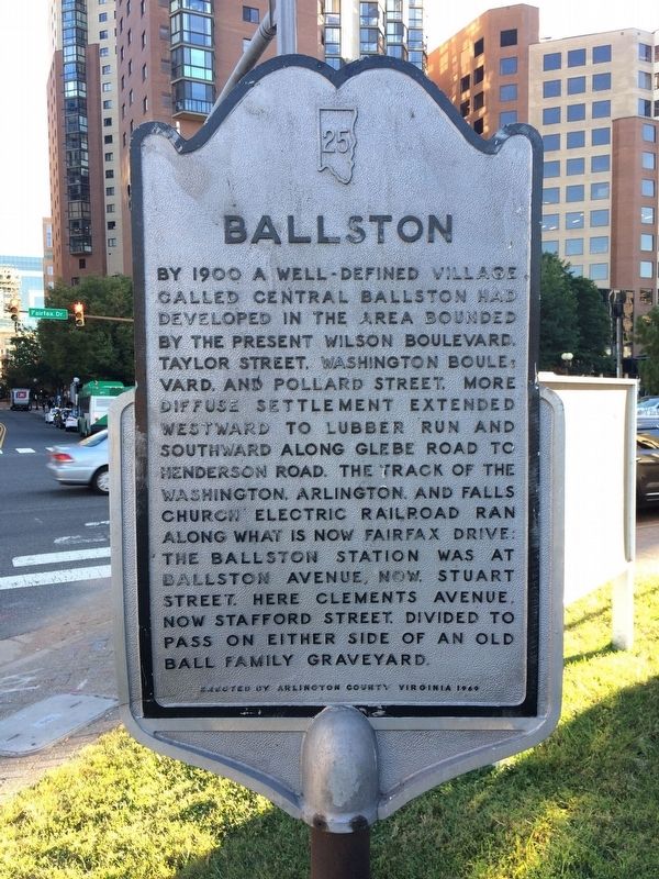 Ballston Marker. Click for full size. Ballston Marker image. Click for full size.
