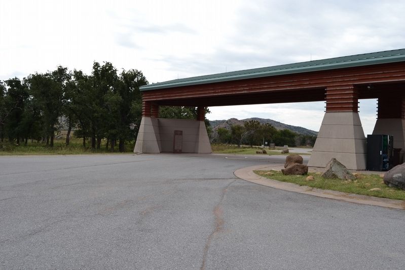 Visitor Center Porte Cochere. Click for full size. Visitor Center Porte Cochere image. Click for full size.