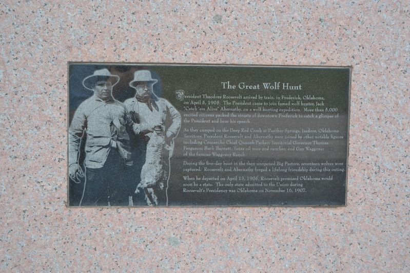 The Great Wolf Hunt Marker image. Click for full size.