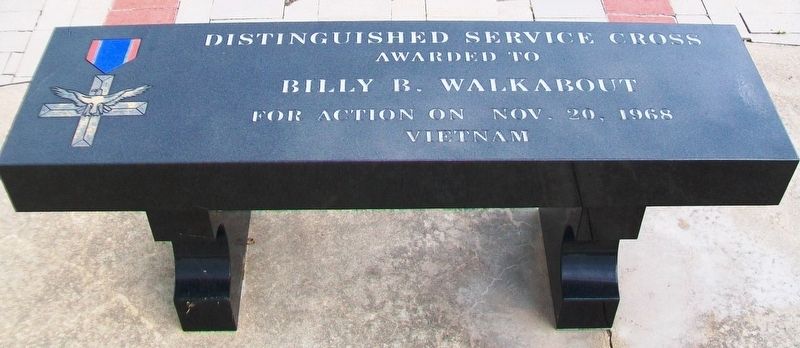 Billy B. Walkabout Memorial Bench image. Click for full size.