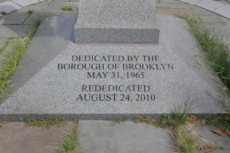 John Fitzgerald Kennedy Marker rear. Click for full size. John Fitzgerald Kennedy Marker rear image. Click for full size.