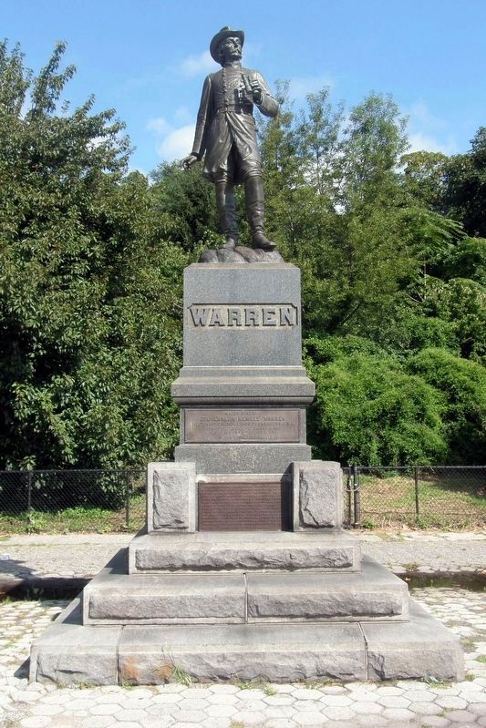 Major General Gouvernor Kemble Warren Statue image. Click for full size.