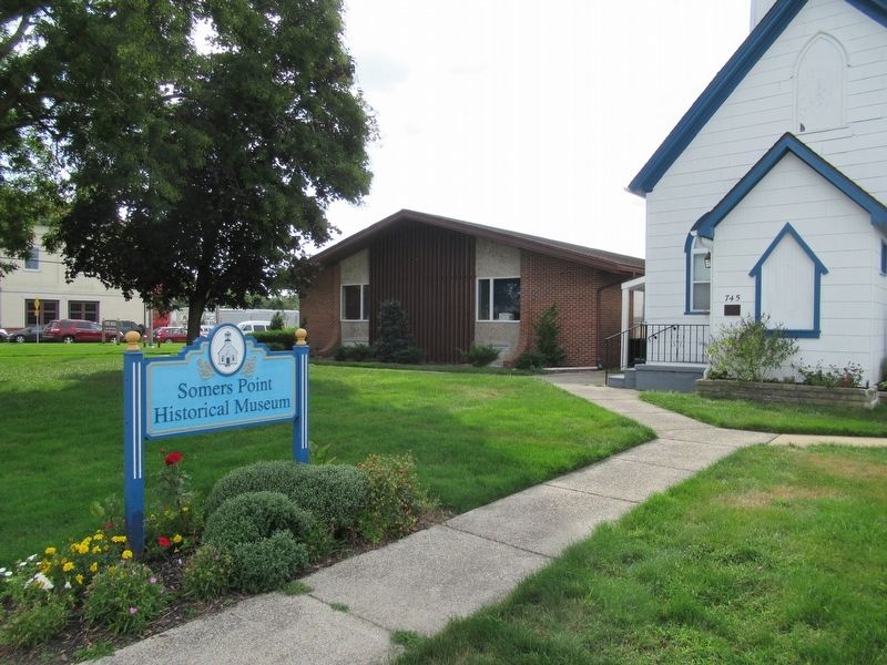 Somers Point Bapist Church - the Somers Point Historical Museum. Click for full size. Somers Point Bapist Church - the Somers Point Historical Museum image. Click for full size.