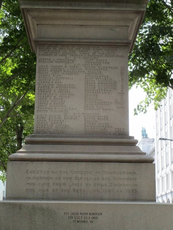 Youngstown, OH Civil War Monument image. Click for full size.