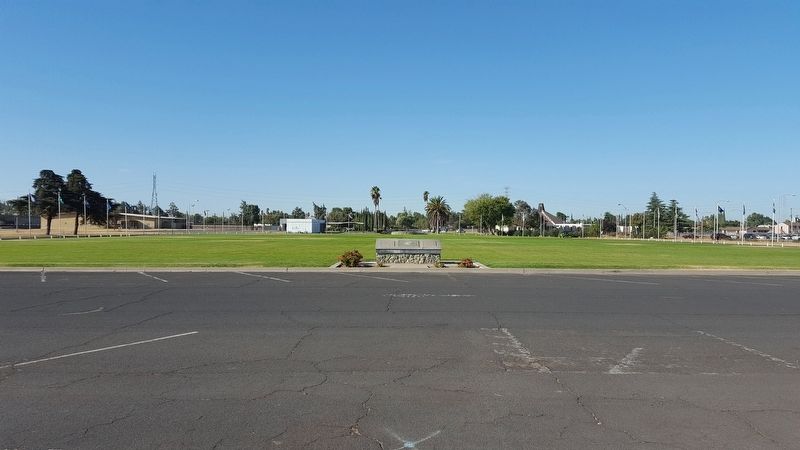 Castle Memorial Parade Ground Marker-Distant shot. Click for full size. Castle Memorial Parade Ground Marker-Distant shot image. Click for full size.