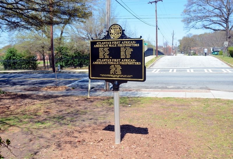 Fire Station No. 16 Marker (Side 2). Click for full size. Fire Station No. 16 Marker (Side 2) image. Click for full size.