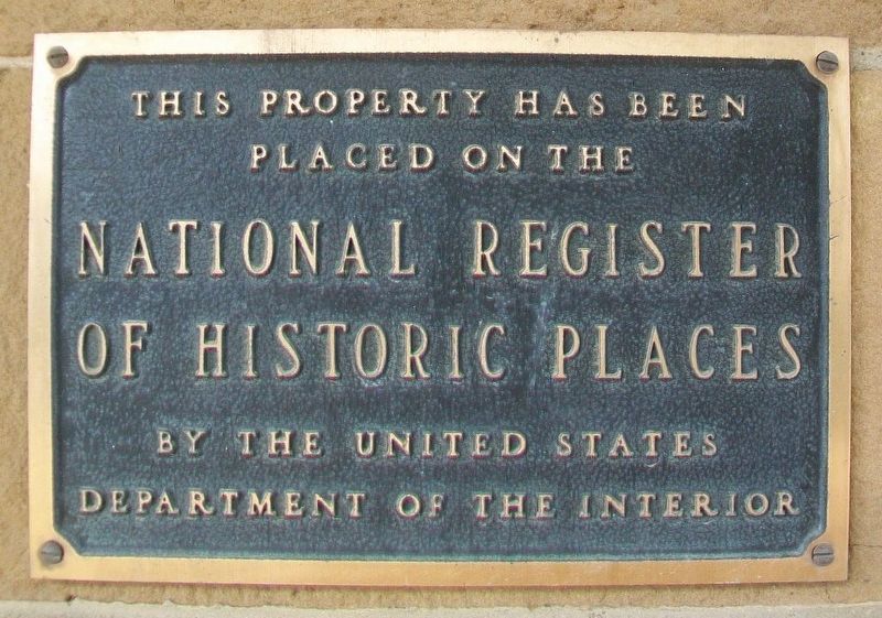 Union Agency NRHP Marker image. Click for full size.