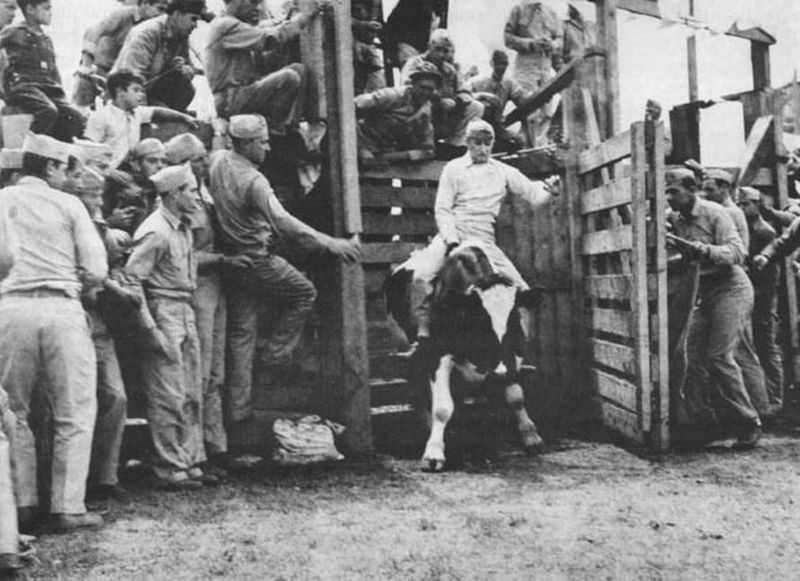 Camp Tarawa Rodeo image. Click for full size.
