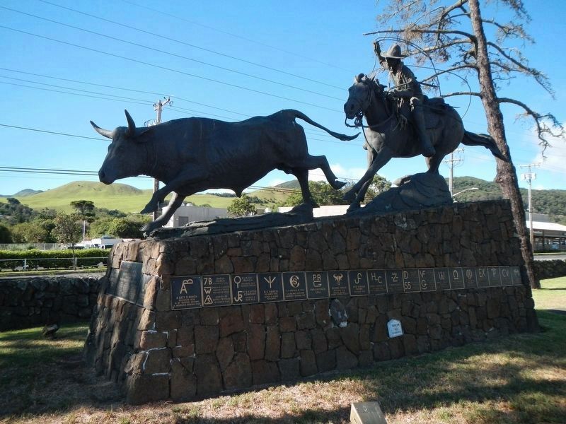 Ikua Purdy statue. Click for full size. Ikua Purdy statue image. Click for full size.