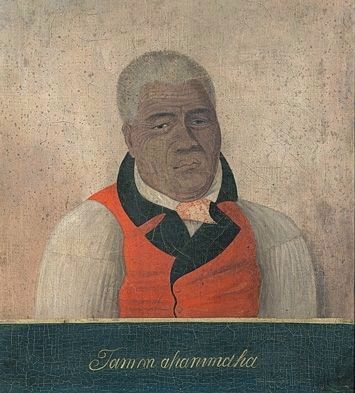 King Kamehameha the Great, portrait depicting him much later in life. Click for full size. King Kamehameha the Great, portrait depicting him much later in life image. Click for full size.