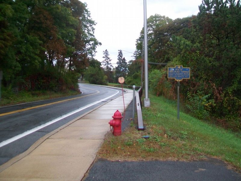 Site of First Blast Furnace Marker. Click for full size. Site of First Blast Furnace Marker image. Click for full size.