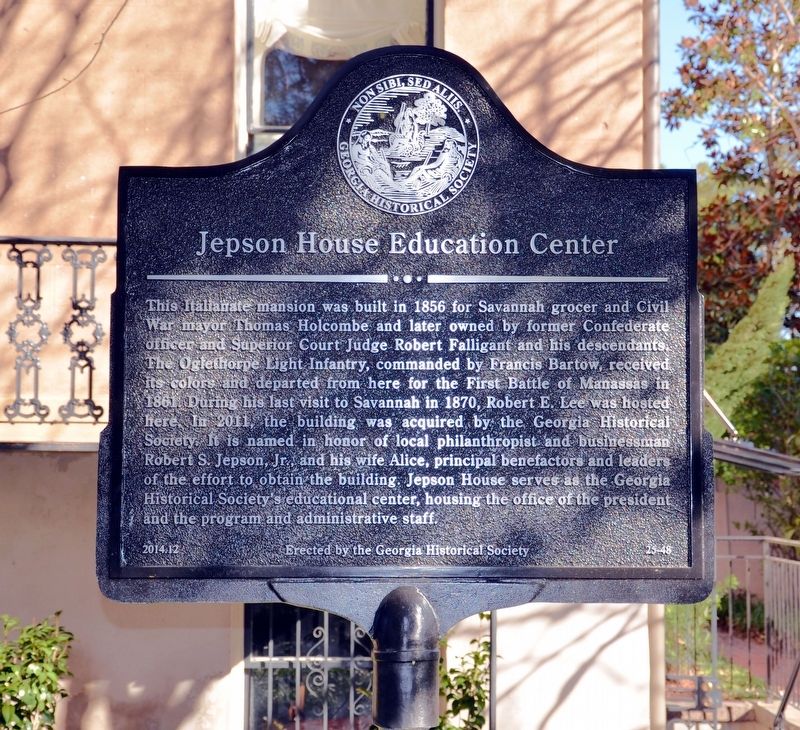 Jepson House Education Center Marker image. Click for full size.