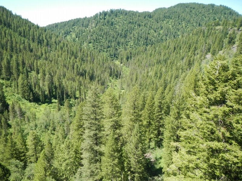 Site of Bear Gulch Ski Basin image. Click for full size.