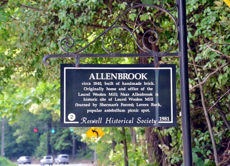 Allenbrook Marker image. Click for full size.