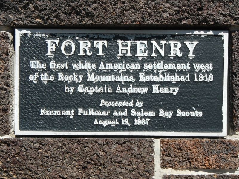 Fort Henry Marker image. Click for full size.