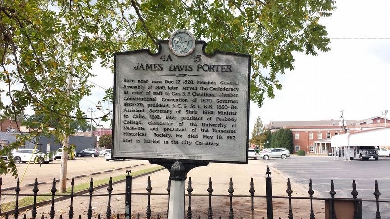 James Davis Porter Marker. Click for full size. James Davis Porter Marker image. Click for full size.