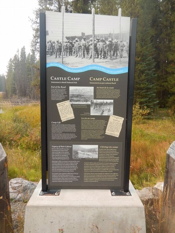 Castle Camp Marker image. Click for full size.
