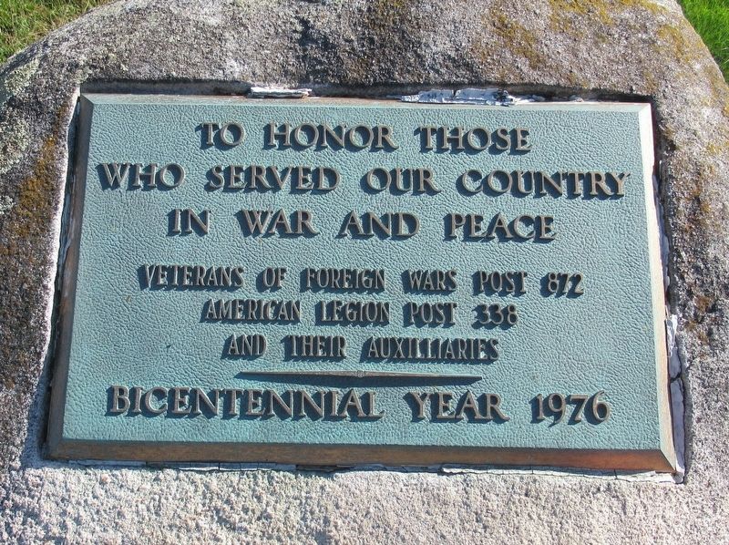 Veterans Monument. Click for full size. Veterans Monument image. Click for full size.