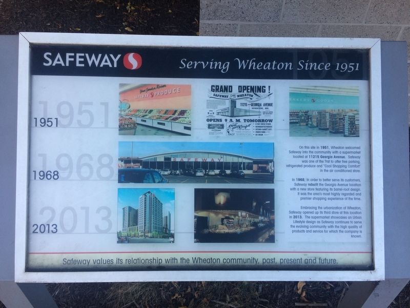 Safeway Marker. Click for full size. Safeway Marker image. Click for full size.