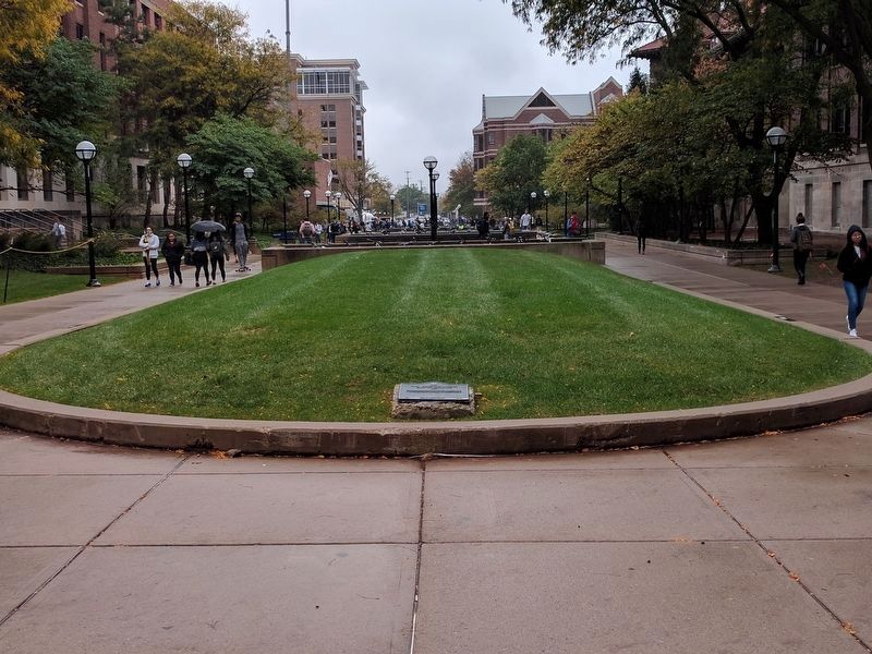 East University Avenue Campus Boundary Marker image. Click for full size.