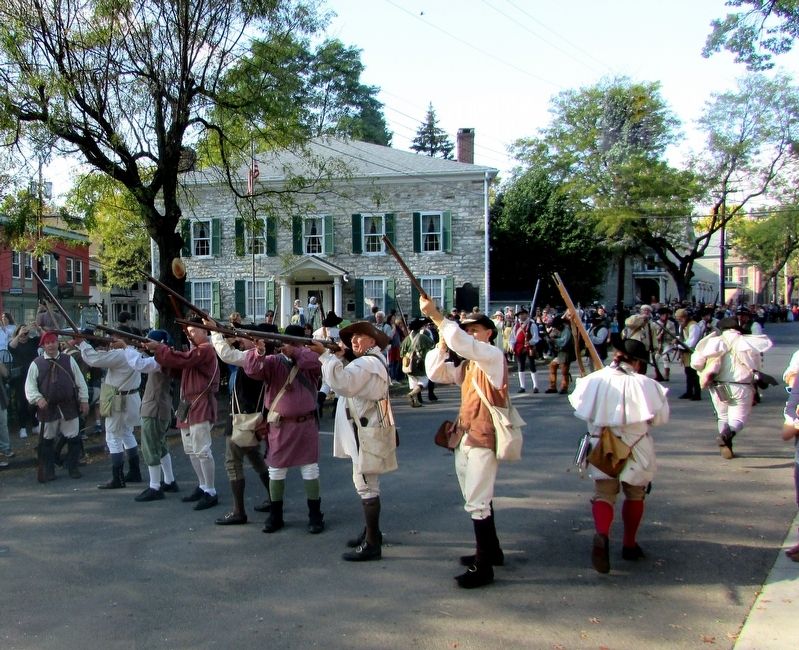 Fighting Near the Marker. Click for full size. Fighting Near the Marker image. Click for full size.