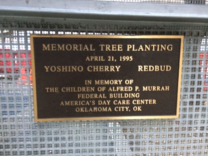 Memorial Tree Planting Marker image. Click for full size.