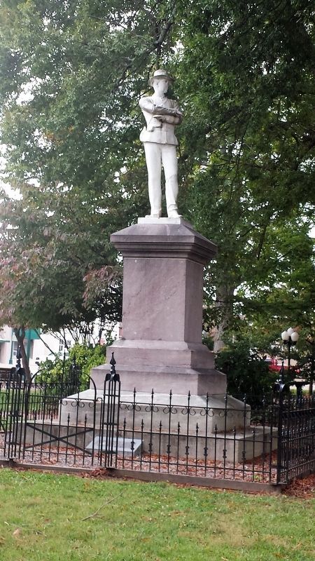 Confederate Soldiers Marker. Click for full size. Confederate Soldiers Marker image. Click for full size.