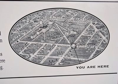 The Corners of South University and East University Avenues Marker  bottom right image image. Click for full size.