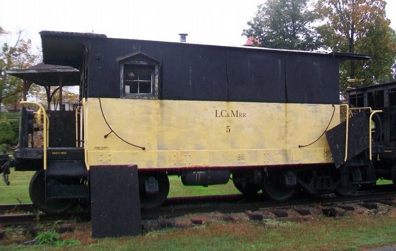 Lake Champlain & Moriah Railroad Caboose. Click for full size. Lake Champlain & Moriah Railroad Caboose image. Click for full size.