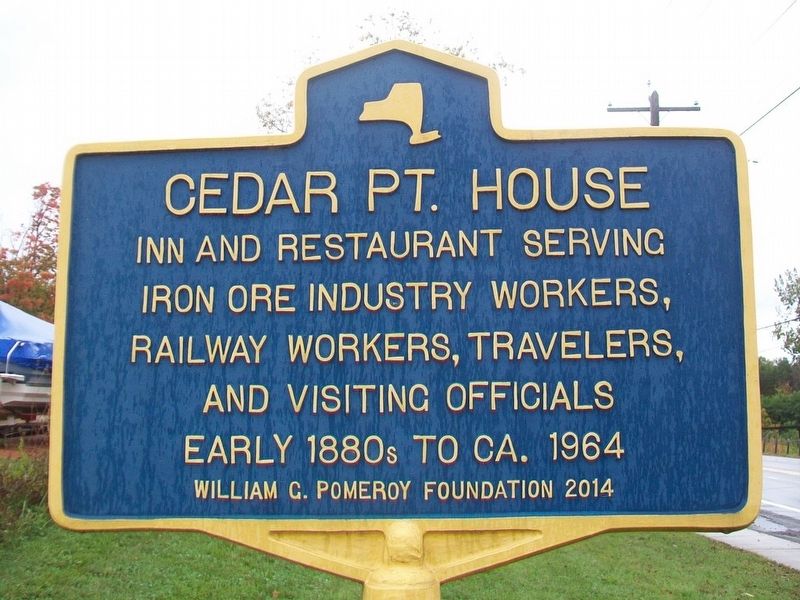 Cedar Point House Marker image. Click for full size.
