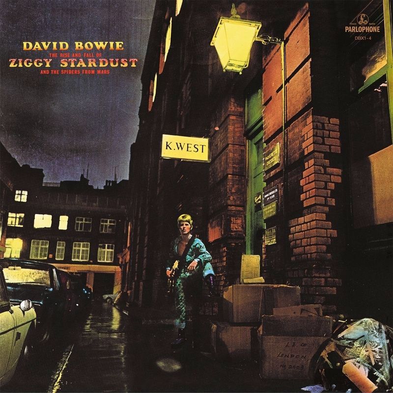<i>Ziggy Stardust and the Spiders from Mars</i> Album Cover image. Click for full size.